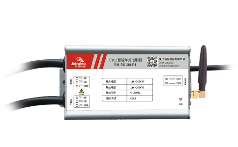 佰馬4G/Cat.1智能燈控器，無線通信，無需布線便捷組網(wǎng)。支持最大1200W電源控制、0～10V和PWM 無級(jí)調(diào)光、遠(yuǎn)程數(shù)據(jù)監(jiān)測、遠(yuǎn)程實(shí)時(shí)控制、邊緣智能策略、災(zāi)備通訊、智能告警等豐富功能，應(yīng)用場景包括：智慧路燈、道路照明、園區(qū)照明、景區(qū)照明、碼頭照明、工廠照明等。